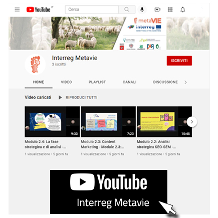 progetto metavie youtube