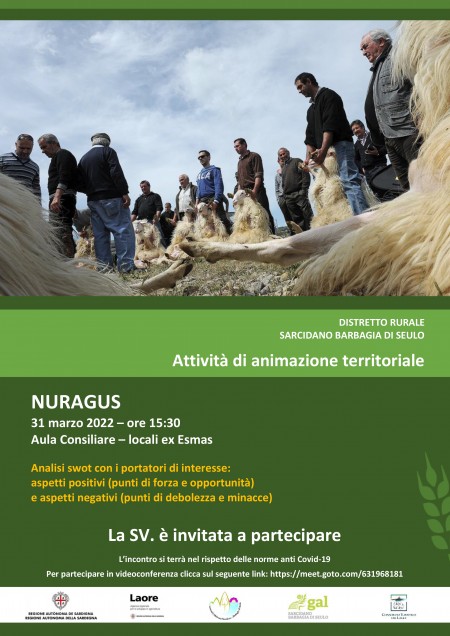 Attività di animazione territoriale - Nuragus