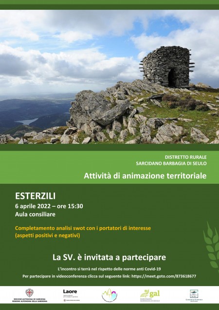 Attività di animazione territoriale - Esterzili