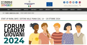 Formazione dei giovani di tutto il territorio nazionale sullo sviluppo locale partecipativo