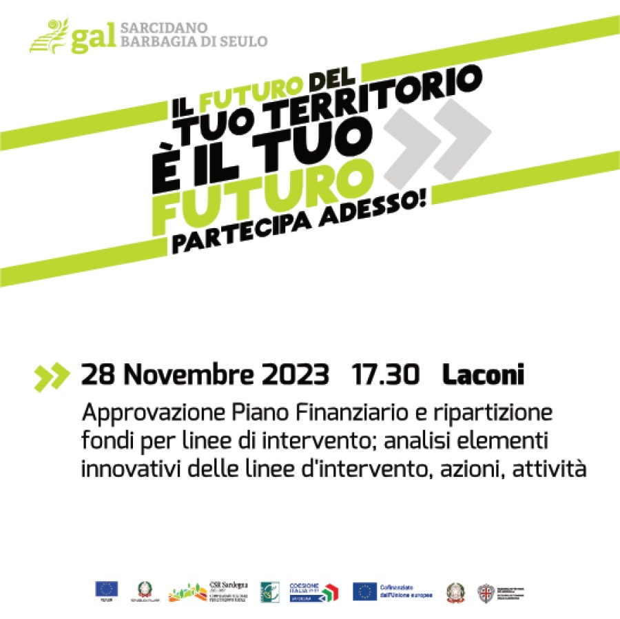Percorso Partecipativo del GAL a Laconi